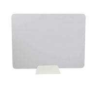 Amagogo Panel divisorio de Escritorio, Pantalla Protectora, Panel de Barrera para mostrador de Centro de Pruebas, 40 X 40 Cm