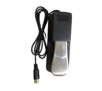 Amagogo Pedales de sustain negros de rendimiento, compactos, accesorios para piano, ligeros, para pianos, sintetizadores y teclados.