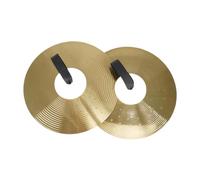 Amagogo Platillos de choque Platillos de charles Platillos de mano Platillos pesados para practicar, percusión para jugadores de espectáculos en escenarios, 200MM