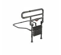 Amagogo Plegable de Cama Asidero Apoyo Protector con Empuñadura Firme y Estructura Sólida Que Aporta al de Noche Adecuada para Mayores Dormitorio Cuidado en Casa, Gris, Plegable Sin Luz