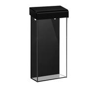 Amagogo Portafolletos, expositor de folletos, soporte de pared, resistente a, para quioscos, hoteles, restaurantes y ferias, Negro