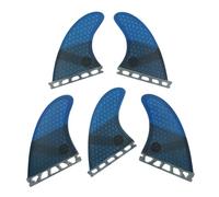 Amagogo Quilla de Surf Surfboard Fin Quilla Trasera Tabla Estabilizador Compatible con Caja Estándar Instalación Sencilla Adecuada para Salidas Cotidianas Afinación de Tabla Escuelas de Surf , Azul