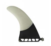 Amagogo Quilla para Tabla de Surf Quilla Central Quilla Única de Forma Aerodinámica y Base Ventilada Respuesta Ágil y Peso Reducido Adecuada para con , Blanco , 9 Pulgadas