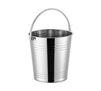 Amagogo Recipiente para Hielo, de Vino, Recipiente para Hielo de 1,7 Litros con Asa, Recipiente para Servir, de Enfriar Vino, Ch, Argén, tal como se describe
