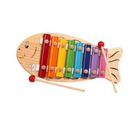 Amagogo Regalos del Día de San Valentín para niños juguete Musical colorido superficie lisa música enseñanza habilidades motoras 8 notas Glockenspiel xilófono