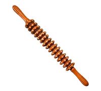 Amagogo Rodillo de masaje de madera, palillos para reducción de celulitis, puntos de activación, palillo para celulitis, Fascia, músculo, Abdomen