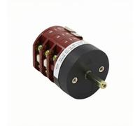 Amagogo Selector Giratorio Trifásico | Robusto, Compacto, Interruptor Inversor, para Taller Mecánico, Electricistas Industriales