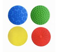 Amagogo Sensory Alfombra Sensorial Tapete Táctil Esterilla de Textura con Ventosas de Silicona Suave para Aprendizaje Activo y Equilibrio Corporal Adecuado para Educación Temprana y Terapia Sensorial