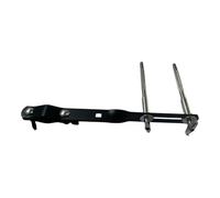 Amagogo Soporte de abrazaderas de extensión de tambor, accesorio de abrazadera de montaje de brazo de platillo, marco de extensión de campana de ganado, Abrazadera Y Varillas
