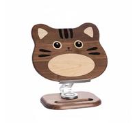 Amagogo Soporte de Libros Atril de Escritorio Porta Libros Diseño Compacto Apoyo Ajustable Madera para Manos Libres Adecuado para Escribir Teclear Pasar Páginas, Nogal Negro