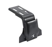 Amagogo Soporte de Montaje para Baca, Adaptador para Canalón, Ajuste de Altura, Máxima Durabilidad, Prácticos Accesorios para Baca, Techo, Coche, RV, Acero, Altura de 12 a 16 Cm