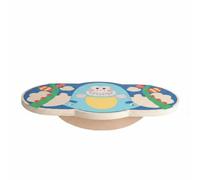 Amagogo Tablero de Equilibrio Infantil Entrenador Motor Gruesa Niños Tabla Balance Madera Coordinación Postura Cuerpo Adecuado para Juego Doméstico Actividades en Preescolar