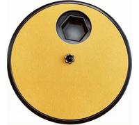 Amagogo Tazón Interactivo para Mascotas | Almohadillas Adhesivas sin Residuos, Comedero Interactivo con Bandeja Giratorio, Lavable, para Lisos, Casa, Perros, Amarillo