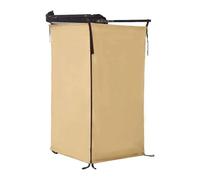 Amagogo Tienda de Ducha Lateral para vehículos, Refugio de privacidad, vestidor portátil para Acampar, Cuarto de Ducha para SUV, Remolque, camión, portón, Caqui