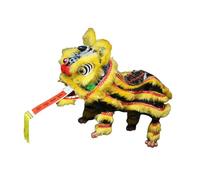 Amagogo Títere de Cuerda a Mano con Barra de títeres Hechas a Mano de títeres asiáticas títeres de Figuras asiáticas para Adultos, Negro Amarillo