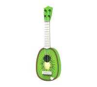 Amagogo Ukelele infantil de 12,8 pulgadas, instrumento musical de juguete, fácil de sostener con púa, guitarra pequeña, juguete educativo para niños de 1 año, Kiwi