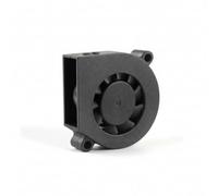 Amagogo Ventilador de Enfriamiento para Impresora 3D Soplador Radial 5015 Ventilador de Impresión Cabezal Brushless 24V con Cojinetes de Bolas Plástico