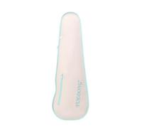 Amagogo Violin estuche dura caja de violín mochila ajustable correas plegables protector de bolsa portátil de transporte resistente para amantes, Rosa Blanco