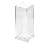 Amagogo Vitrina Transparente para Bebidas Alcohólicas, a Prueba de Polvo, para Juguetes Coleccionables, Figuras, Caja de Almacenamiento para Botellas de Alcoh, S