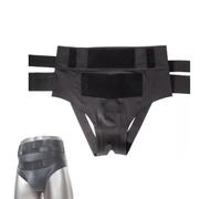 Amaibijin Cinturón para hernia inguinal para hombres, braguero de ingle bilateral unilateral ajustable, ropa interior para hernia con 2 almohadillas extraíbles,XL