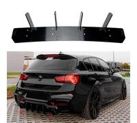 AMAIR Difusor Parachoques Trasero Alerón para BMW 1 Series F20 LCI M140i,Anticolisión Coche Alerones Traseros ala Difusor Labios