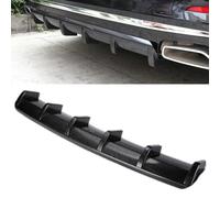 AMAIR Difusor Parachoques Trasero para Mercedes Benz S-Class W220 W221 W222 W223 S300 S400 S450 S500 S580 S600,Anticolisión ala Difusor de Labios Rear Bumper Diffuser,A/Carbon Fiber Pattern