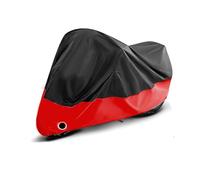 AMAIR Funda para Moto para Ducati Diavel 1200,Cubierta para Motocicleta Resistente al Viento Lluvia Nieve Cubre Moto,A/Blackred-XL