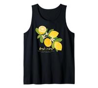 Amalfi Coast Italy Sorrento Capri Fresh Lemons Camiseta sin Mangas