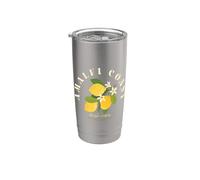 Amalfi Coast Italy Sorrento Capri Lemons Vaso térmico de acero inoxidable de doble pared