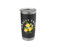 Amalfi Coast Italy Sorrento Capri Lemons Vaso térmico de acero inoxidable de doble pared