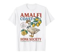 Amalfi Coast Silly Goose Honk Society Summer Camiseta