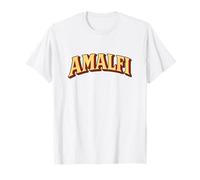Amalfi Italia Retro Costero Viajes Italianos Verano Vibes Camiseta