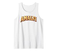Amalfi Italia Retro Costero Viajes Italianos Verano Vibes Camiseta sin Mangas