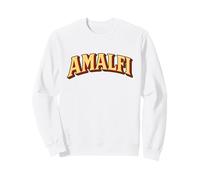 Amalfi Italia Retro Costero Viajes Italianos Verano Vibes Sudadera