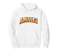 Amalfi Italia Retro Costero Viajes Italianos Verano Vibes Sudadera con Capucha