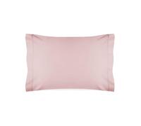 Amalia Home Collection Funda de almohada algodón egipcio Percal 400 H Amalia Home Collection. Charm Pink 50 x 105 cm