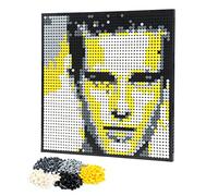 Amalia Memory - Retrato de mosaico personalizado, kit de construcción personalizado de píxeles, gran decoración de pared, personaliza tu propia foto (L/38,3 x 38,3 cm)
