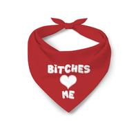Ámame Frase Divertida Humorística Bandanas Triangulares para Perro Algodón Bufanda De Mascota Ajustable Triángulo Baberos Bufandas Gatos Perros Grandes Medianos Pequeños