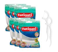 Amami BEAUTY - Lote de 50 arcos de hilo dental, color blanco - Fatigati Dental - 300 unidades