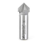 Amana Tool - 45712 Tuerca en V de carburo de tungsteno, 90 grados x 5/8 pulgadas de diámetro x 1/2 vástago