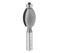 Amana Tool - 54308 Borde con punta de carburo estriado 3/16 Radio x 1" Diámetro x 1-1/2 x 1/2 Shan