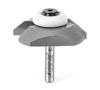 Amana Tool - 57159 Bisel Trim 50 Deg Angle x 1-55/64 Dia x 3/8 Cut Depth x 1/4" Shank