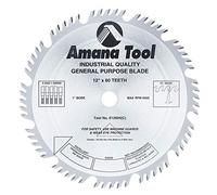 Amana Tool - 612604 Combinación con punta de carburo y corte transversal de 12 pulgadas de diámetro x 60T 4+1