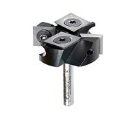 Amana Tool - Alerón 2+2 1-1/2" D 1/4 Shk (RC-2249), grado industrial