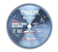 Amana Tool - MB12960C Electro-BLU Carburo Punta Doble Cara Melamina 12" Diámetro x 96T H-