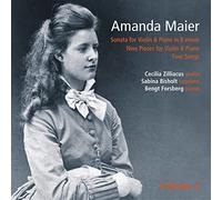 Amanda Maier - Vol.2 Sonata for Violin and Piano/Nine Pieces/Four Songs