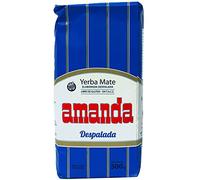 Amanda Yerba Mate Despalada 0.5 kg| Yerba Mate Argentina | Bebida tonificante y energizante