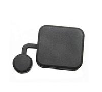 Amandaus - Juego de 2 Carcasas de Silicona para Lente de cámara GoPro Hero 3+, Color Negro