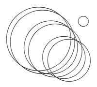 AMANDELIZABE 7 unidades (5, 20, 25 y 30 cm) anillos de metal para manualidades, anillos de metal negro, anillos decorativos para colgar para hacer coronas de boda y colgar en la pared