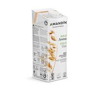 AMANDÍN Bebida Ecológica de Avena Sola - 6 unidades de 1L